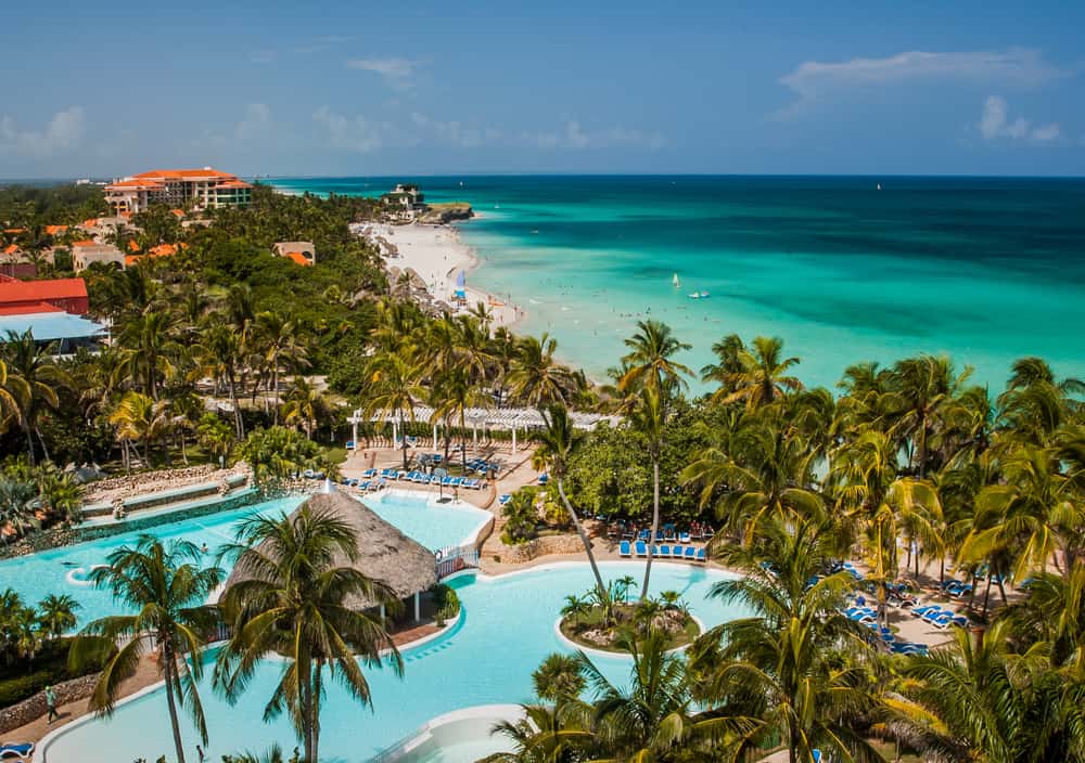 Melia Varadero resort and Varadero Beach