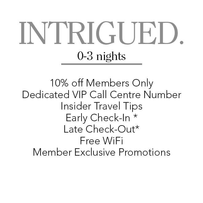 SLH Intrigued tier benefits