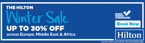 Hilton winter 2019 sale